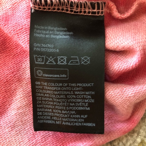 H&M | Cropped Tie Dye Sweater - Picture 4 of 5